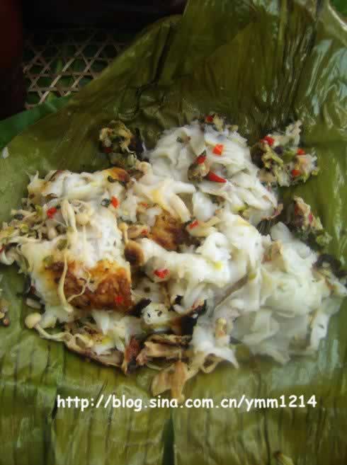 傣味包烧的做法