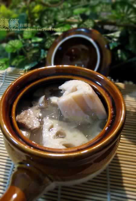 莲藕煨排骨的做法