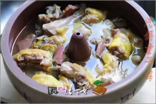汽锅童子鸡的做法