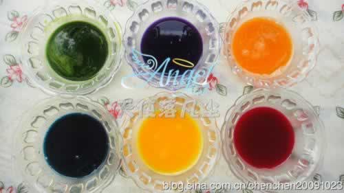 营养彩色饭团的做法