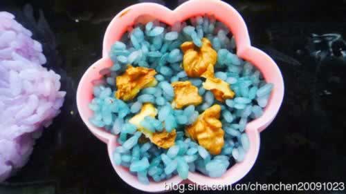 营养彩色饭团的做法