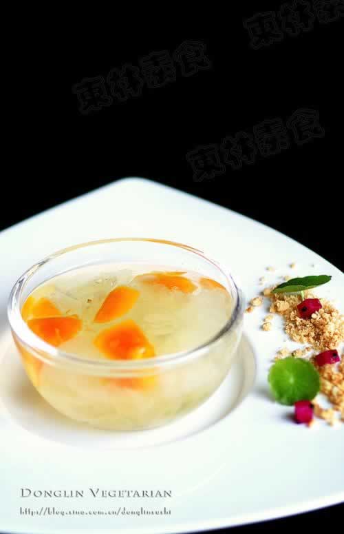 木瓜雪莲子银耳糖水的做法