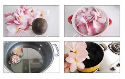 鸡蛋花罗汉果饮的做法