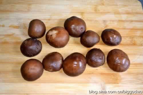 详细教你做香菇的五角星的做法