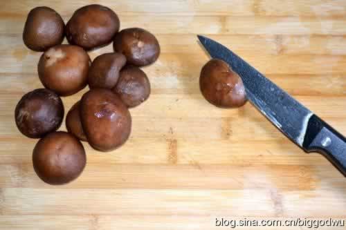 详细教你做香菇的五角星的做法