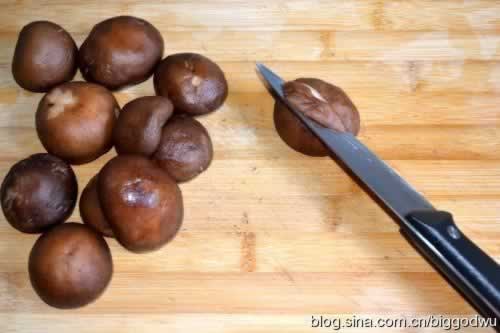 详细教你做香菇的五角星的做法