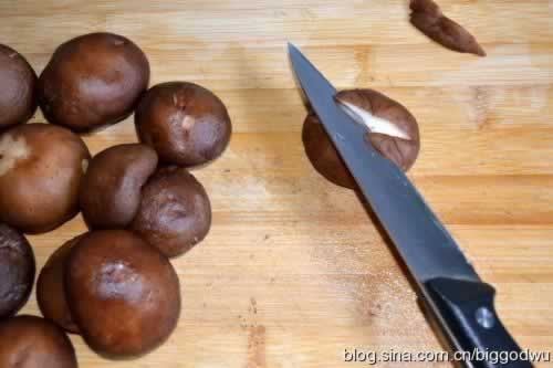 详细教你做香菇的五角星的做法