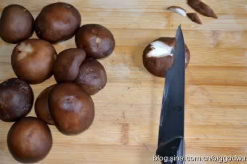 详细教你做香菇的五角星的做法