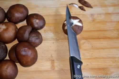 详细教你做香菇的五角星的做法