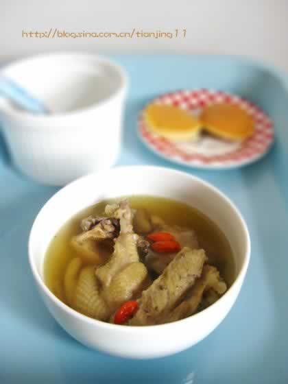 陈皮荷叶鸡汤的做法