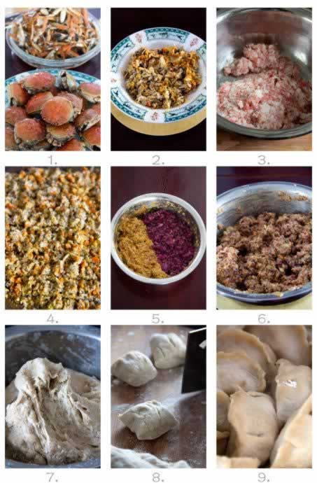 蟹肉萝卜蒸饺的做法