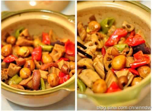 猪皮鹌鹑蛋莲藕煲的做法