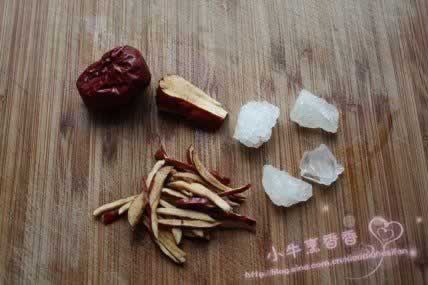 红枣冰糖炖雪蛤的做法