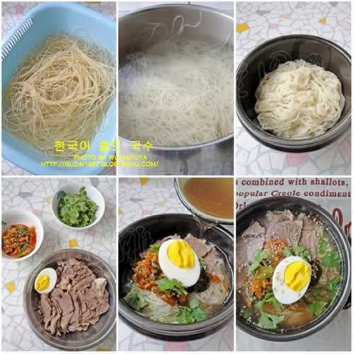 韩国冷面的做法