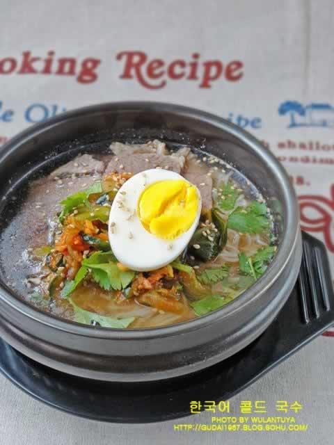 韩国冷面的做法