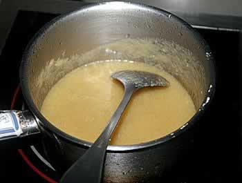 煎素鹅肝佐苹果泥的做法