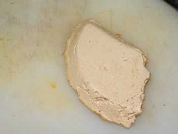 煎素鹅肝佐苹果泥的做法