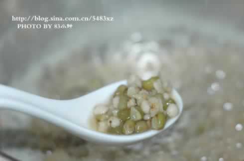 绿豆薏仁水的做法