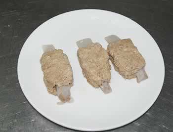 芝士焗素排配罗勒青酱的做法