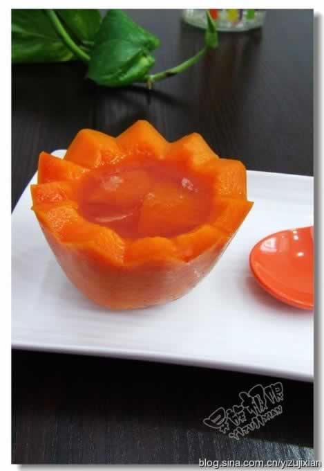 木瓜燕窝的做法