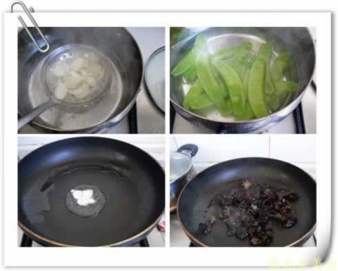 百合银杏小炒的做法