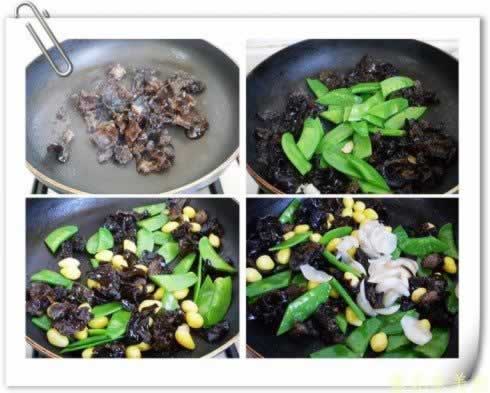 百合银杏小炒的做法