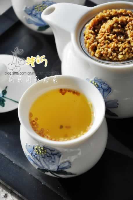 苦荞米茶的做法