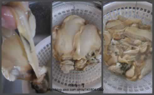 蚌肉烧菜苔的做法