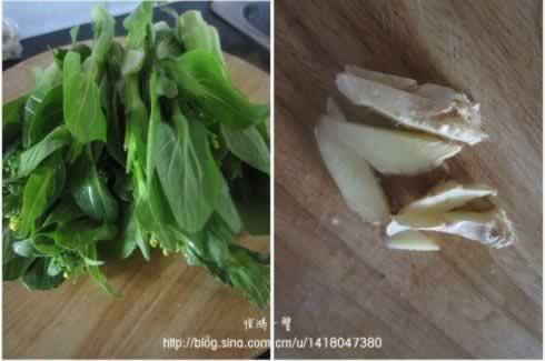 蚌肉烧菜苔的做法