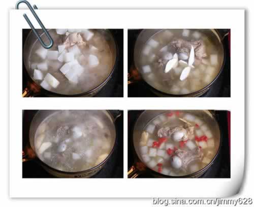 棒骨萝卜汤的做法