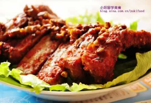 木梨烤过桥排骨的做法