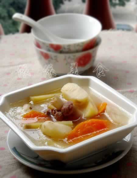 马蹄竹蔗羊腿汤的做法