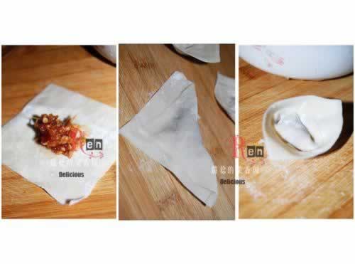 清汤鲜蘑金钩小馄饨的做法