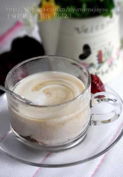 桂圆红枣酱+桂圆红枣奶茶的做法