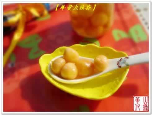 蜂蜜泡独蒜的做法