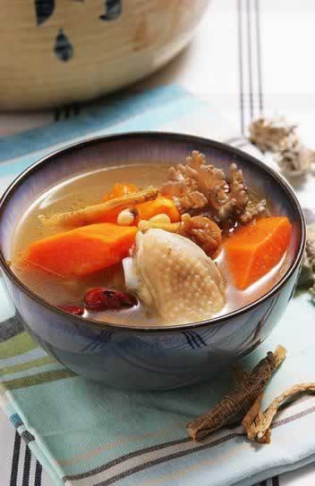 雪山灵菇煲鸡汤的做法