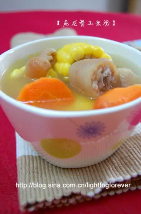 尾龙骨玉米汤的做法