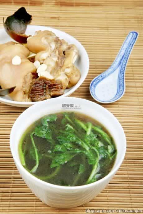 西洋菜罗汉果猪脚汤的做法