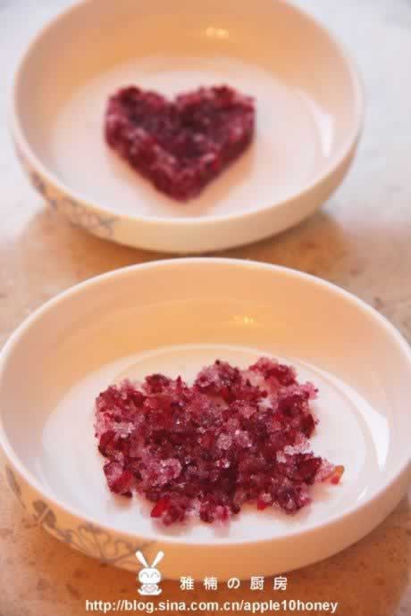 玫瑰花糖的做法