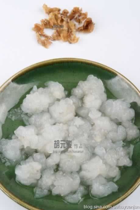 木瓜冰糖炖雪蛤的做法