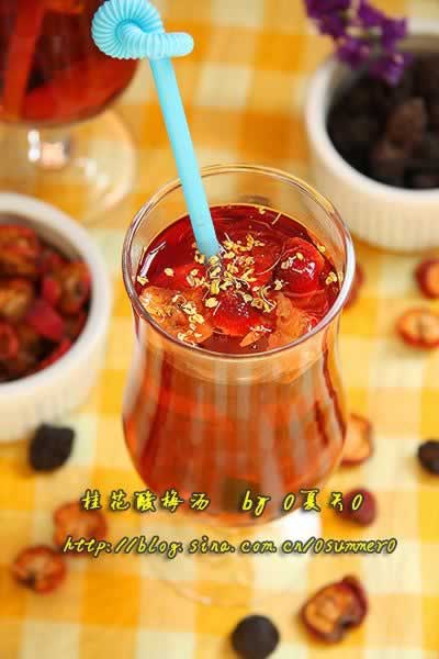 桂花酸梅汤的做法