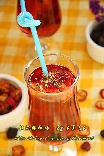 桂花酸梅汤的做法