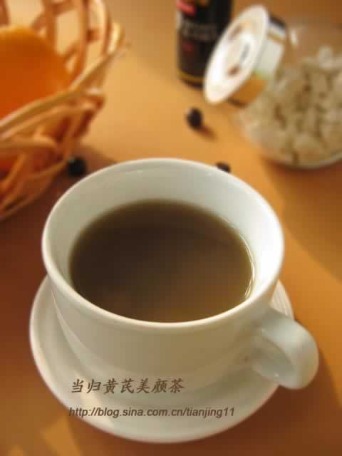 当归黄芪养颜茶的做法