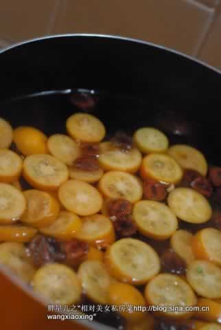 罗汉果金橘水的做法