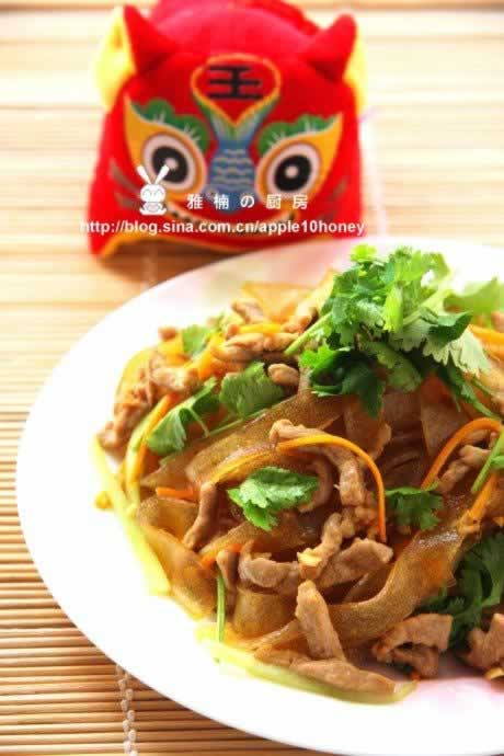 东北大拉皮的做法