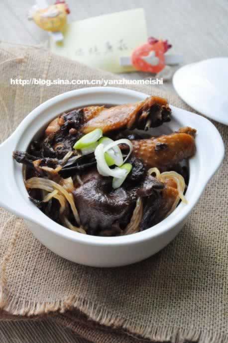 小鸡炖蘑菇的做法