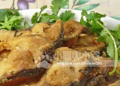 上海酱油捞炸青鱼的做法