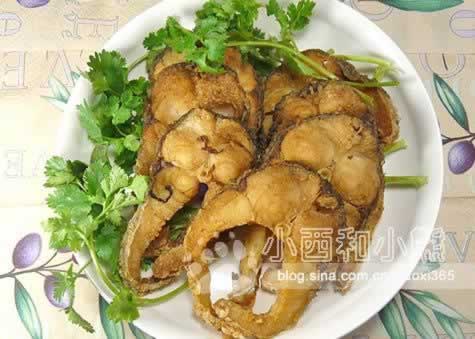 上海酱油捞炸青鱼的做法