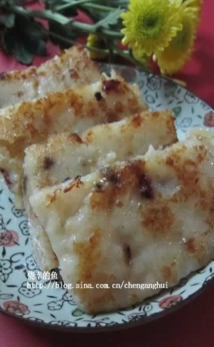 传统广式萝卜糕的做法