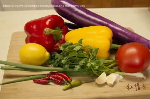 凉拌火烧茄子的做法